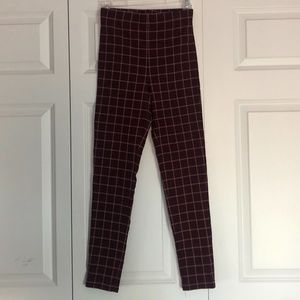 Checkered Dress Legging